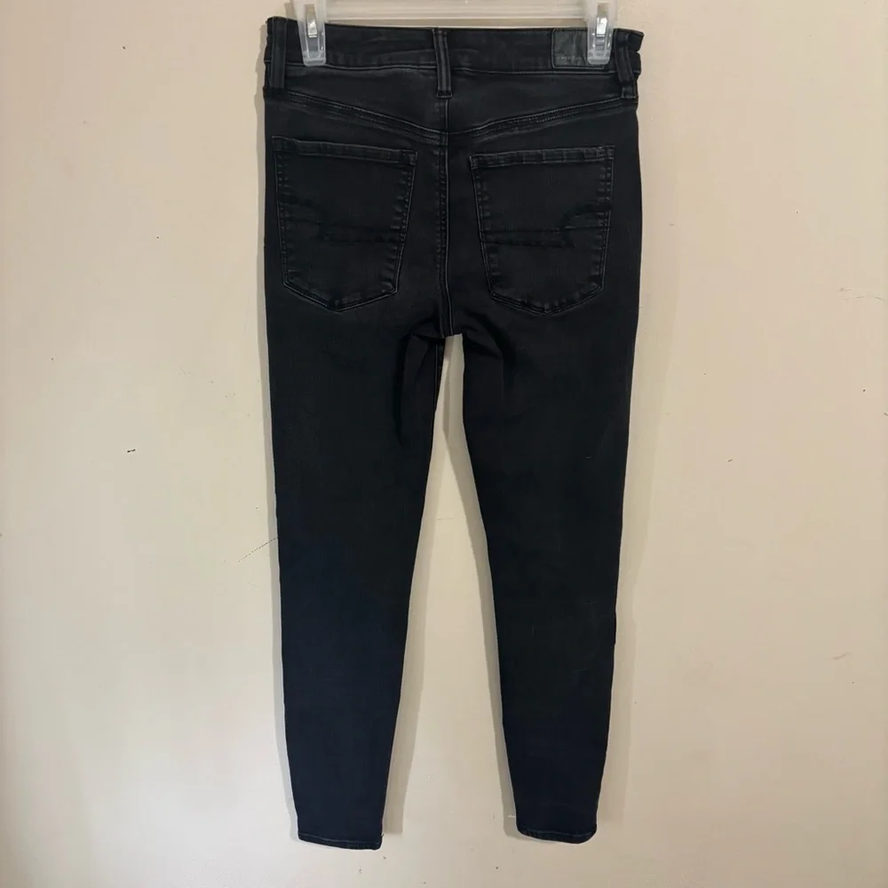 American Eagle Classic Skinny Black Jeans - Picture 5 of 8